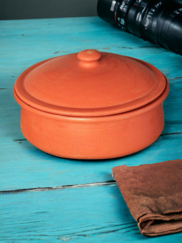 Tamas Clay Patila – Handcrafted Terracotta Cooking Pot for Healthy Meals