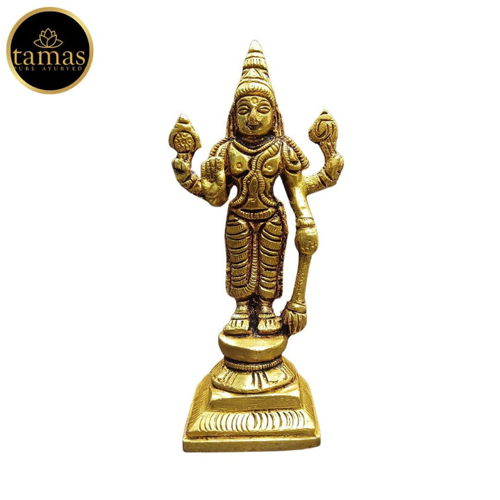 Tamas Brass  Lord Vishnu Statue