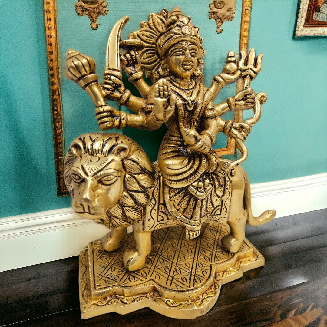 Brass Durga Maa