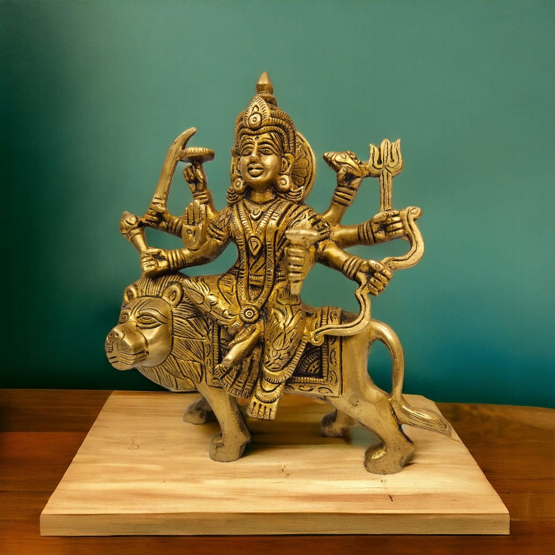 Brass Durga Maa