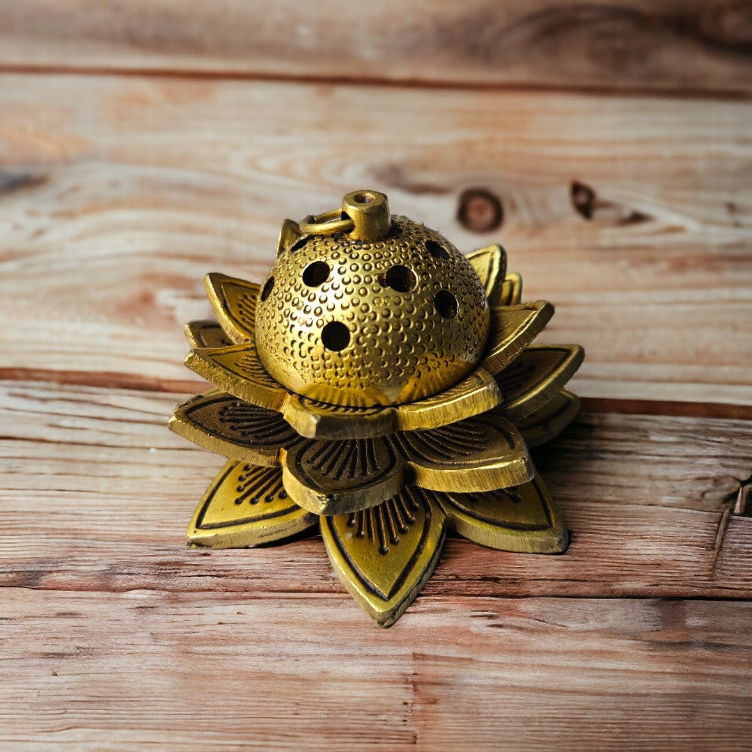 Tamas Brass  Lotus Dhoop Stand