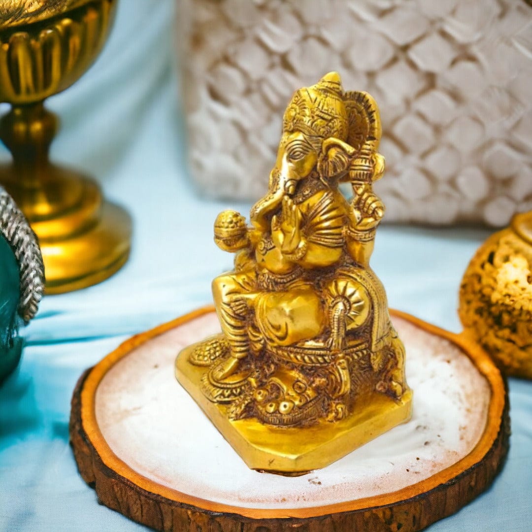Brass Ganesh Statue