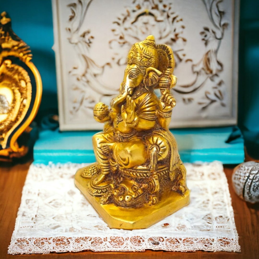 Brass Ganesh Statue