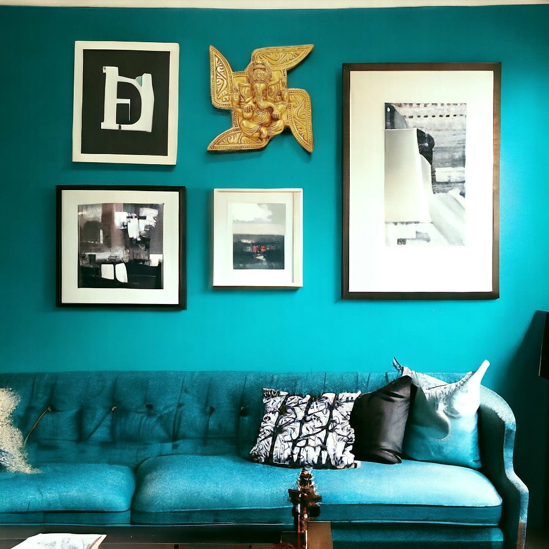 Brass Swastik Ganesha Wall Hanging