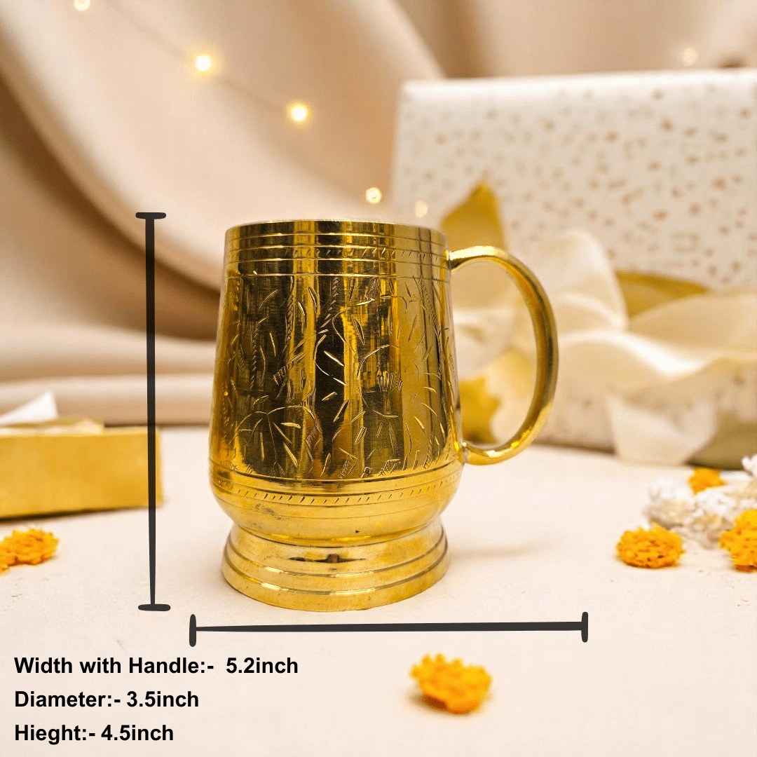 Buy Premium Brass Bear Mug Gift Set