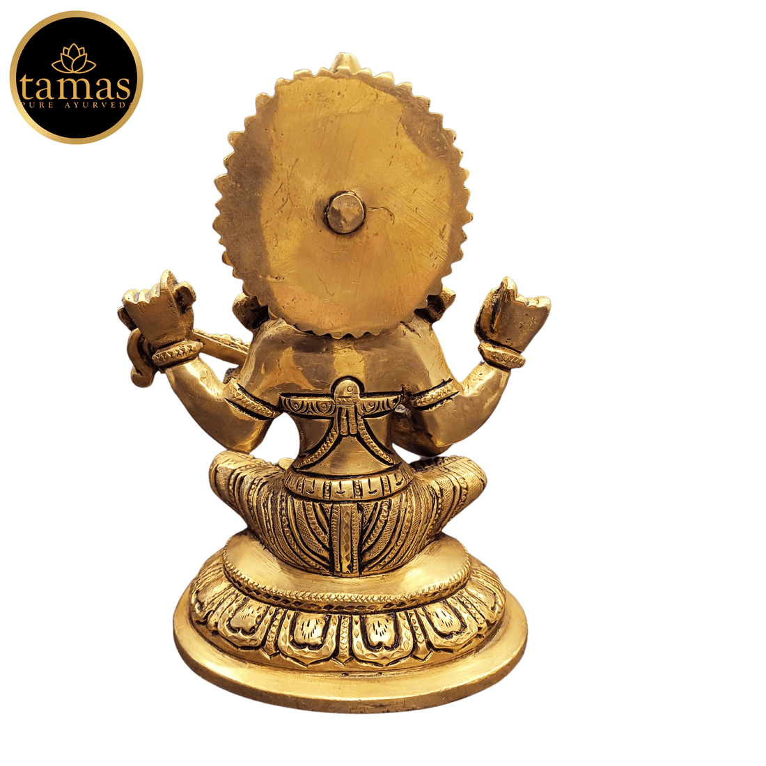 Tamas Brass Saraswati Statue