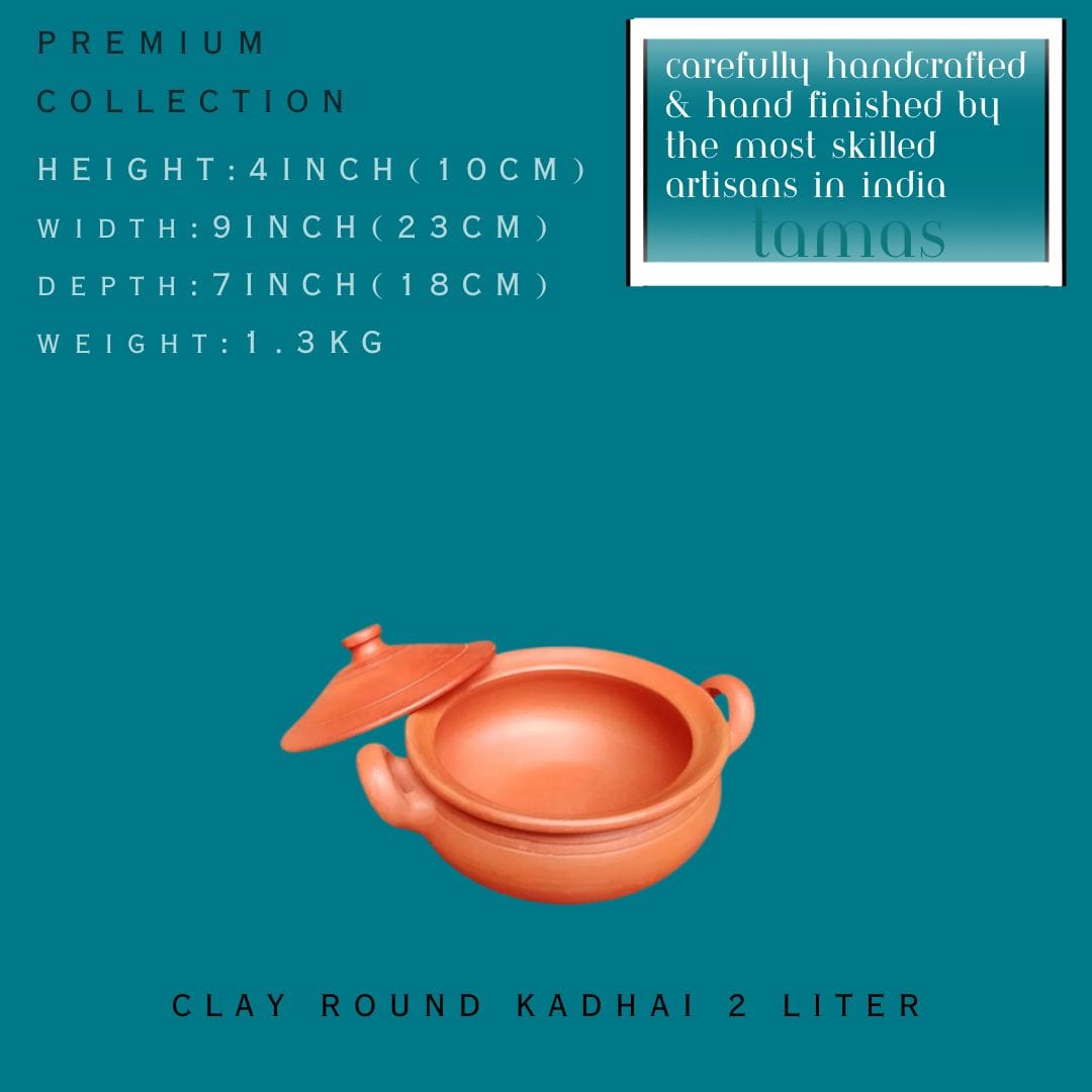 Tamas Natural Clay Kadhai