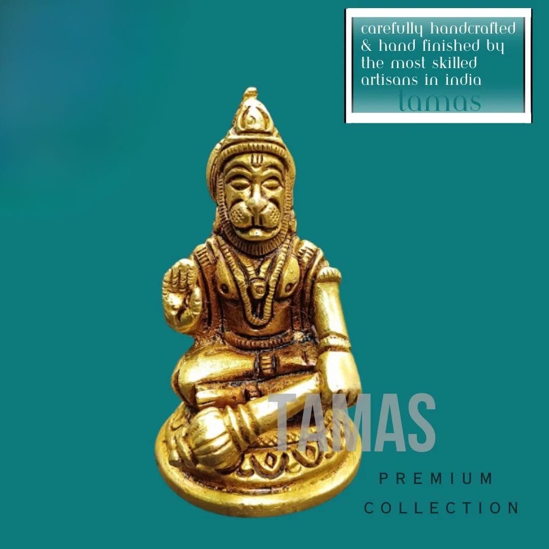 Brass Hanuman Murti