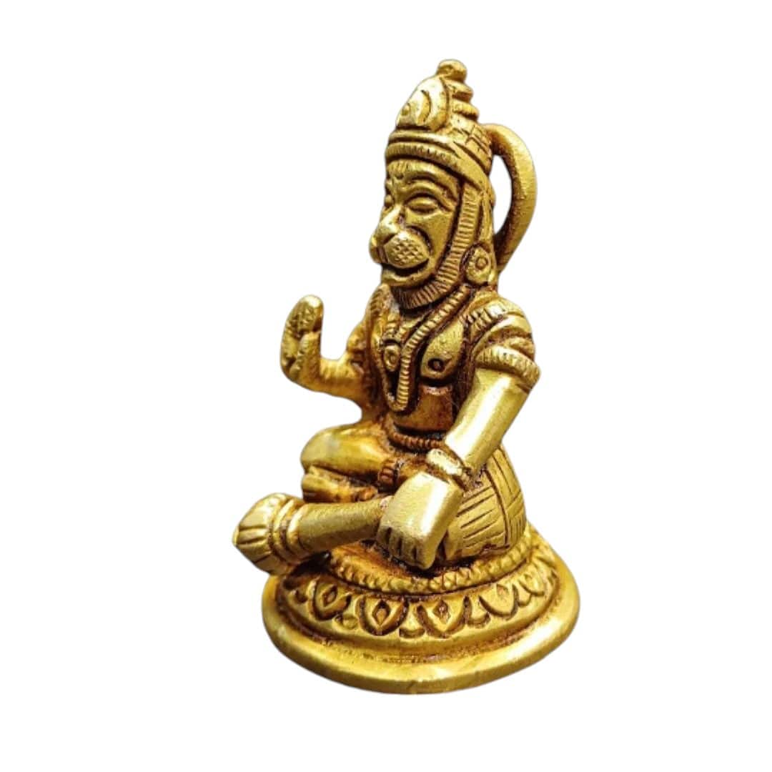 Brass Hanuman Murti