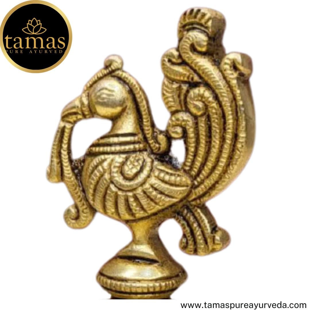 Brass  Peacock Incense Burner