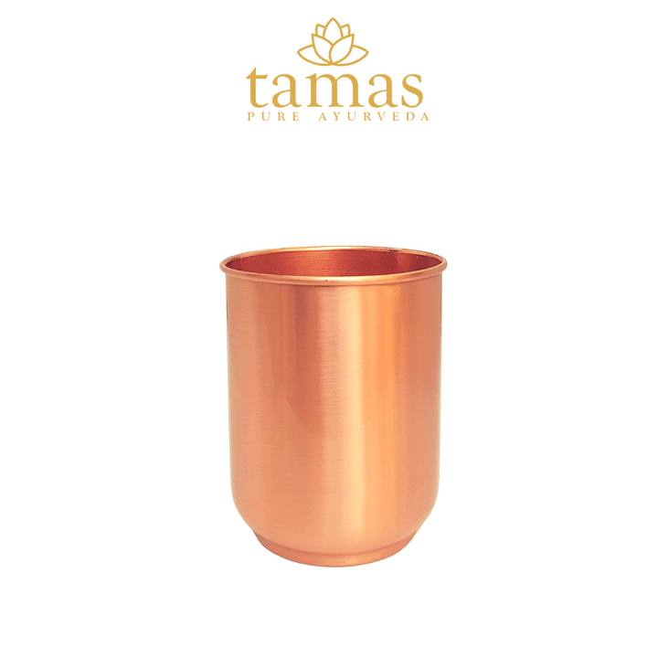 Tamas Copper Glass | 300ML Big Ayurvedic Drinkware for Daily Use