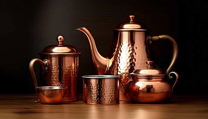 Pure Copper Utensils - Tamas: Luxury Indian Gifts