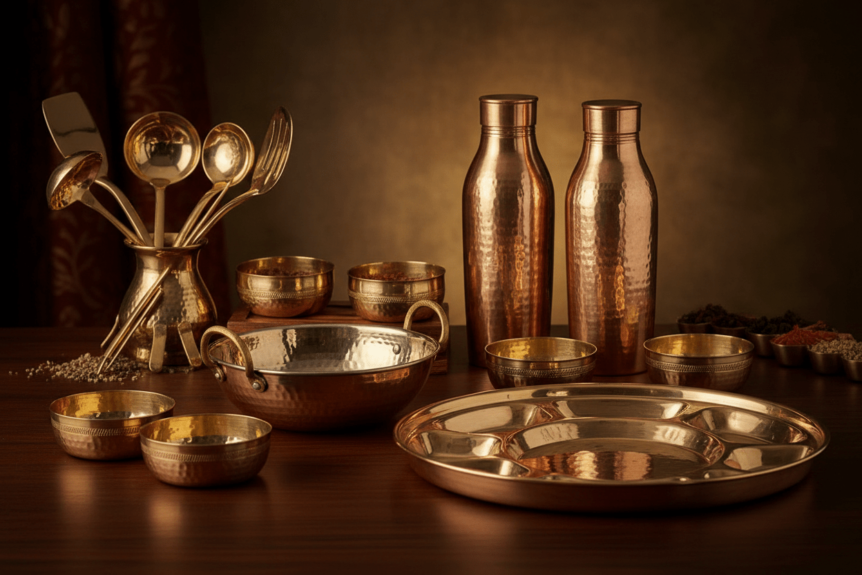 Utensils Collection - Tamas: Luxury Indian Gifts