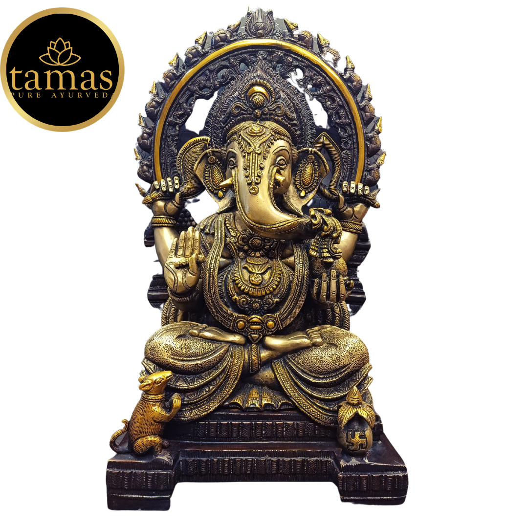 Tamas Brass Lord Ganesha Idol (21 Inch)
