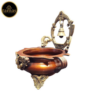 Tamas Brass Bell Urli (9 Inches)