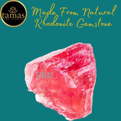 Tamas Rhodonite Healing Crystal Gemstone Stretchable Bracelet