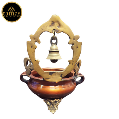 Tamas Brass Bell Urli (9 Inches)