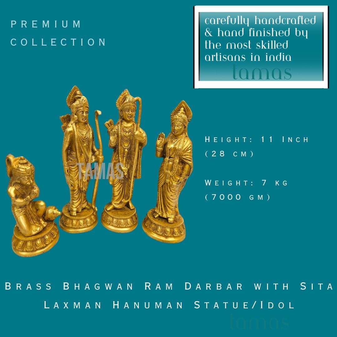 Brass Bhagwan Ram Darbar
