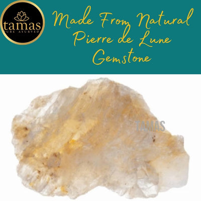 Tamas Pierre de Lune Healing Crystal Gemstone Stretchable Bracelet
