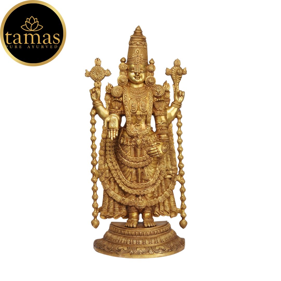 Tamas Brass Tirupati Bala Ji God Idol (38 Inches)