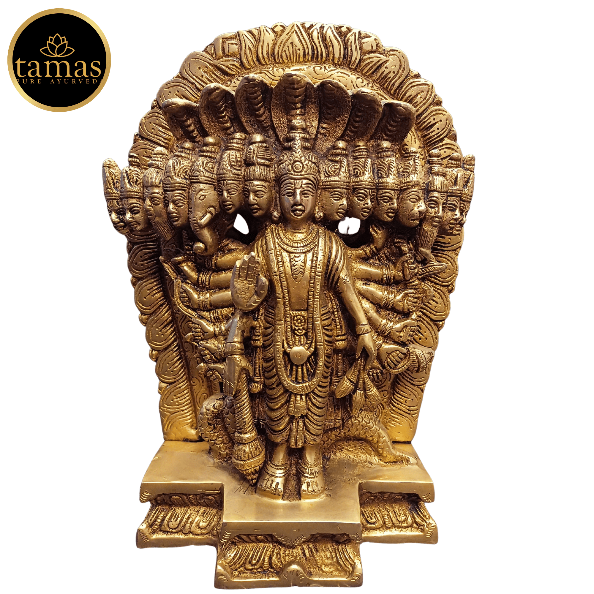 Brass Vishnu Ji Statue