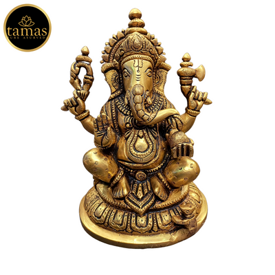 Tamas Brass Ganesh (8 Inches)