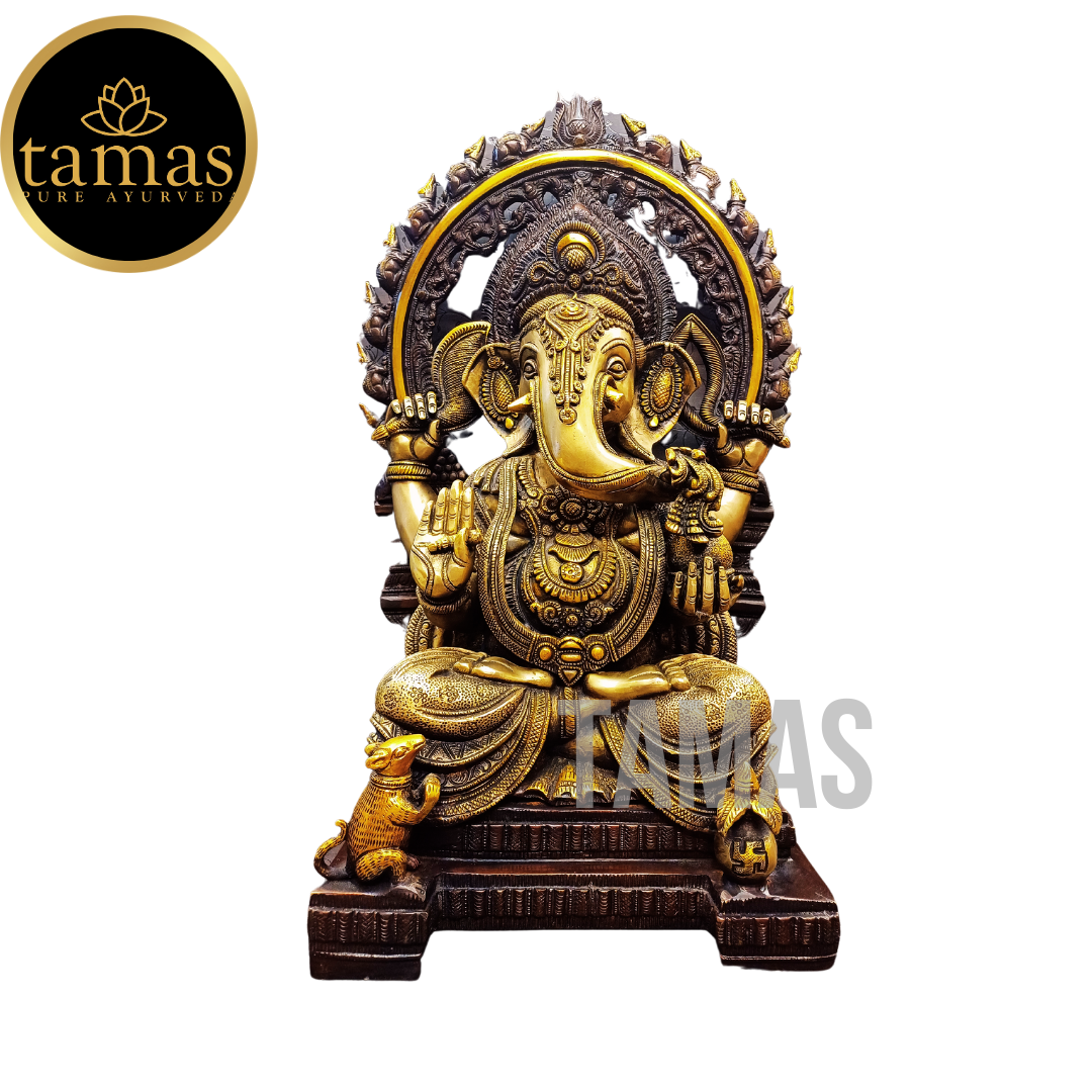 Tamas Brass Lord Ganesha Idol (21 Inch)