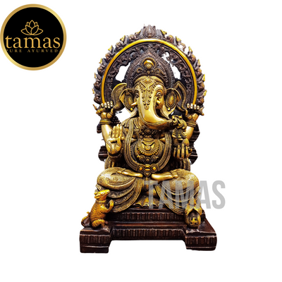 Tamas Brass Lord Ganesha Idol (21 Inch)