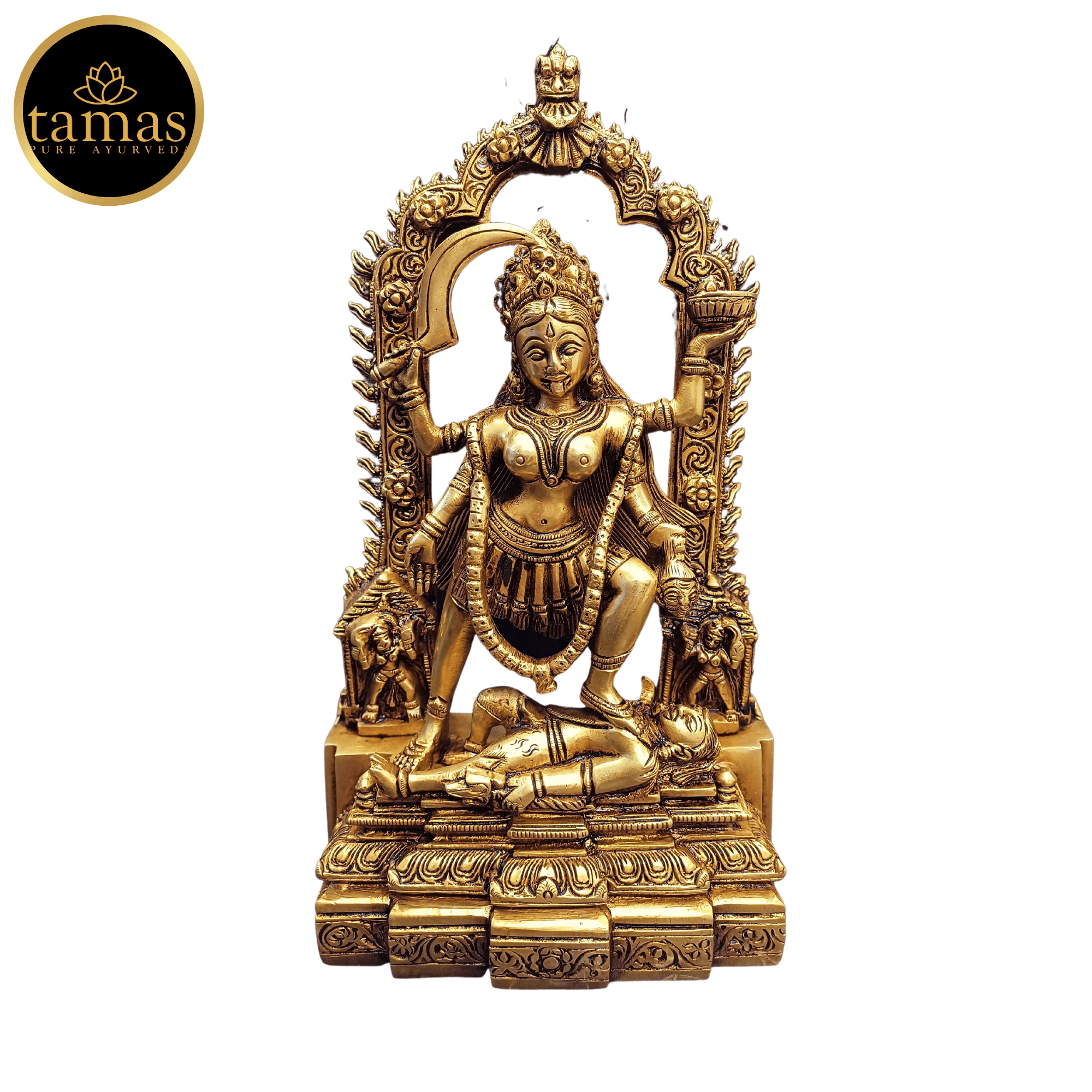 Brass Kaali Maa Statue