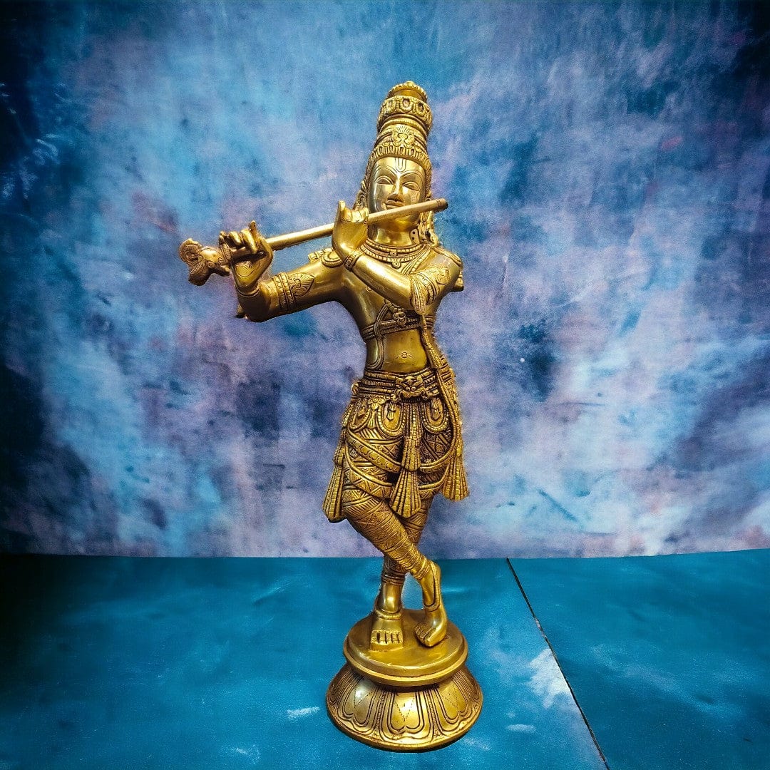 Brass Krishna Murti