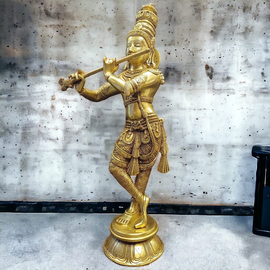 Brass Krishna Murti