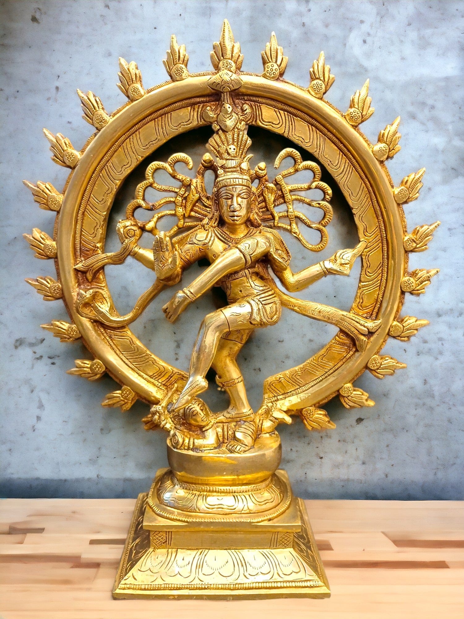 Brass Nataraj Idol