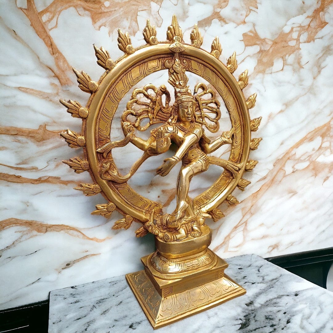 Brass Nataraj Idol