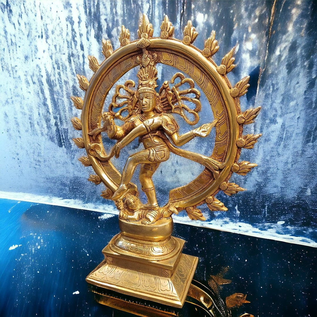 Brass Nataraj Idol