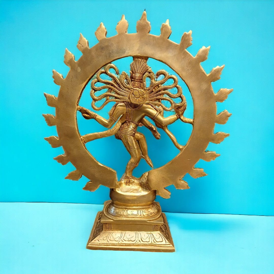 Brass Nataraj Idol