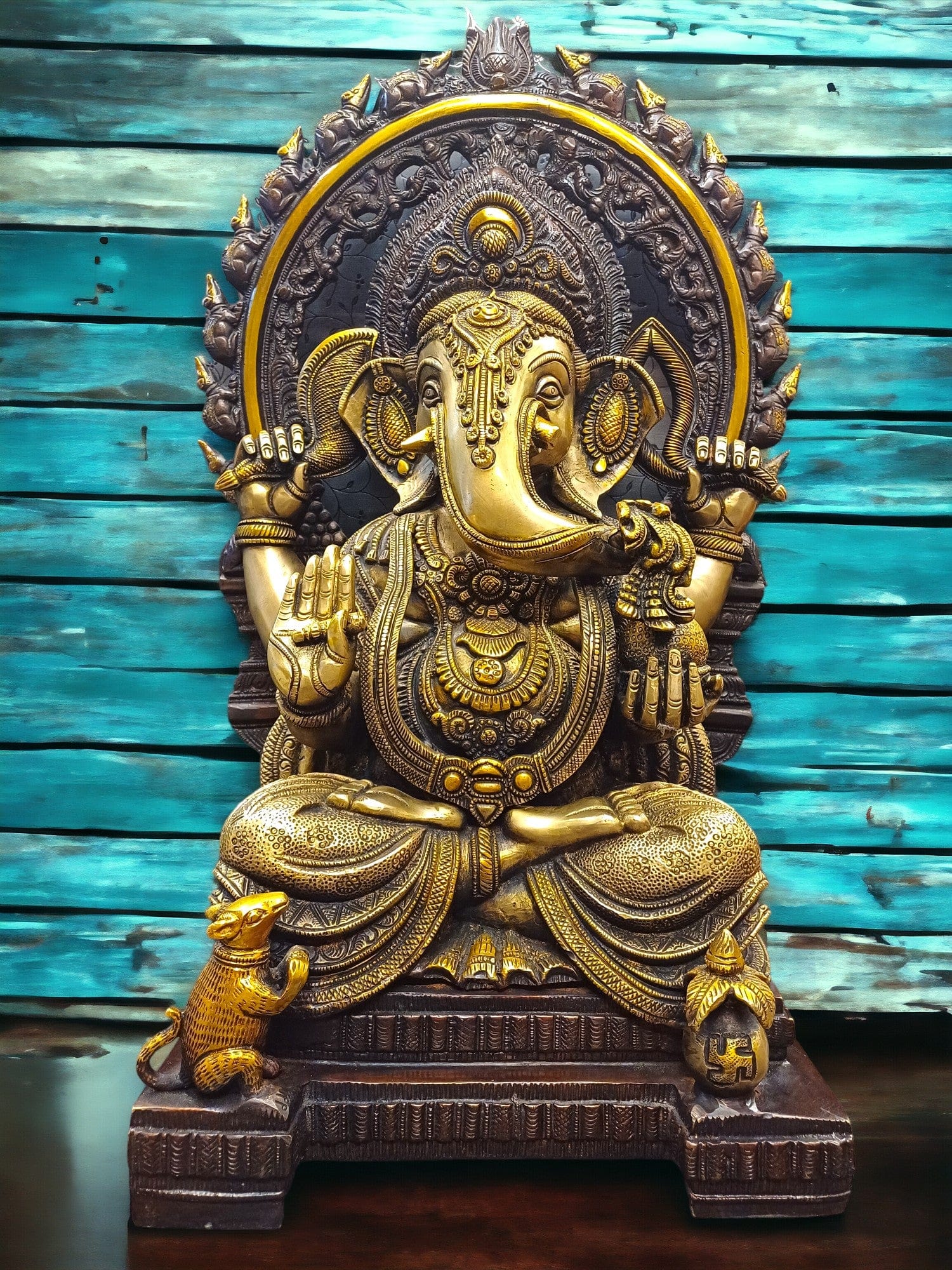 Brass Ganesh Statue