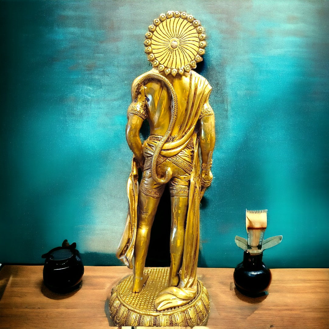Brass Hanuman Ji Statue (24 Inch)