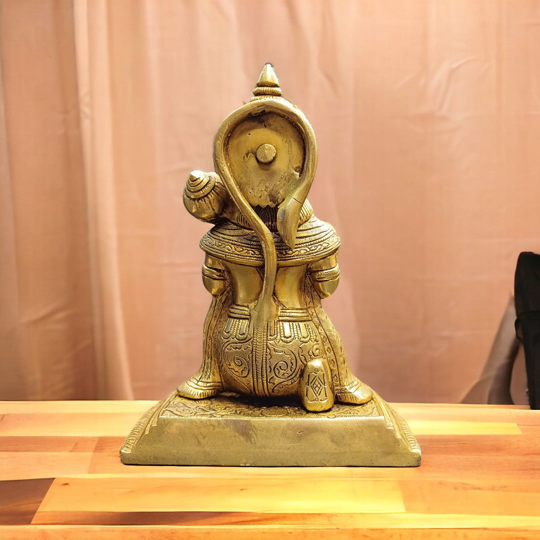 Brass Hanuman Idol