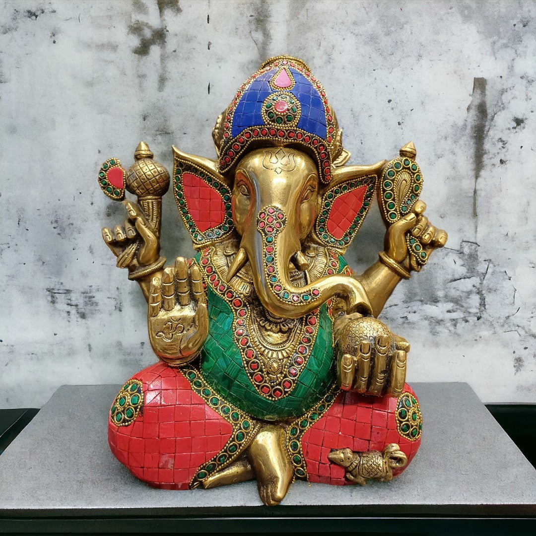 Brass Ganesh Statue