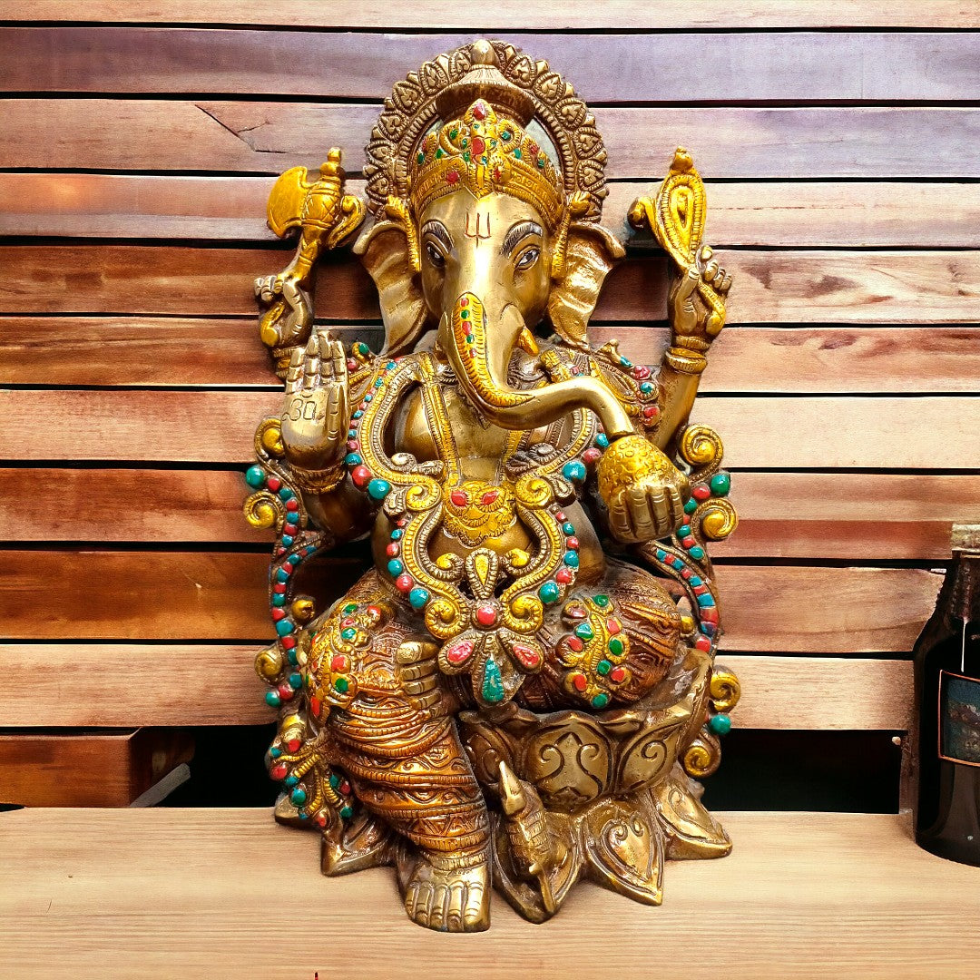 BrassLord Ganesh Statue  Idol