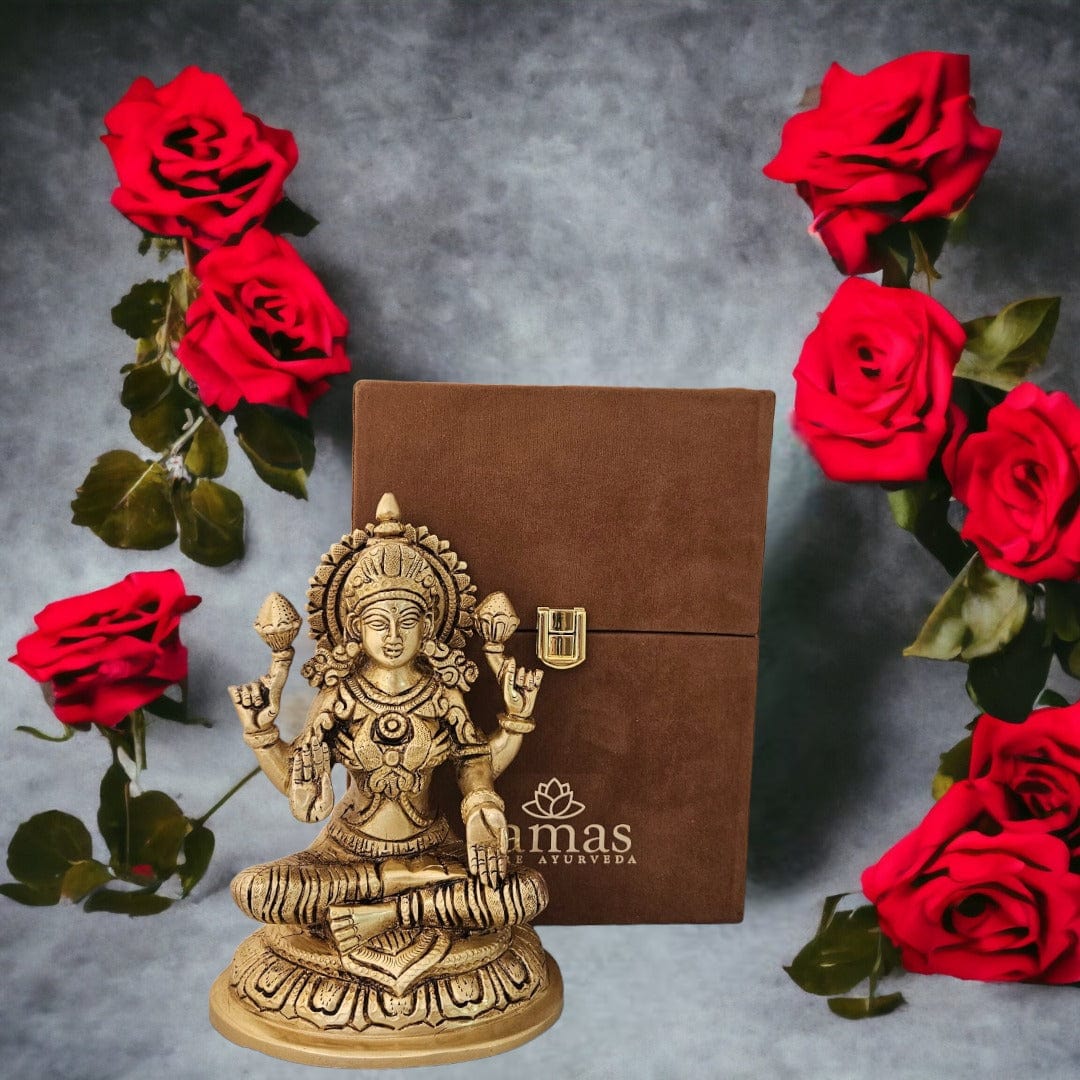 Tamas Brass Lakshmi Statue