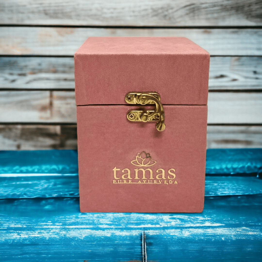 Tamas Brass Saraswati With Swan Statue (4 Inches)| Free Luxury Gift Box - Tamas: Luxury Indian Gifts
