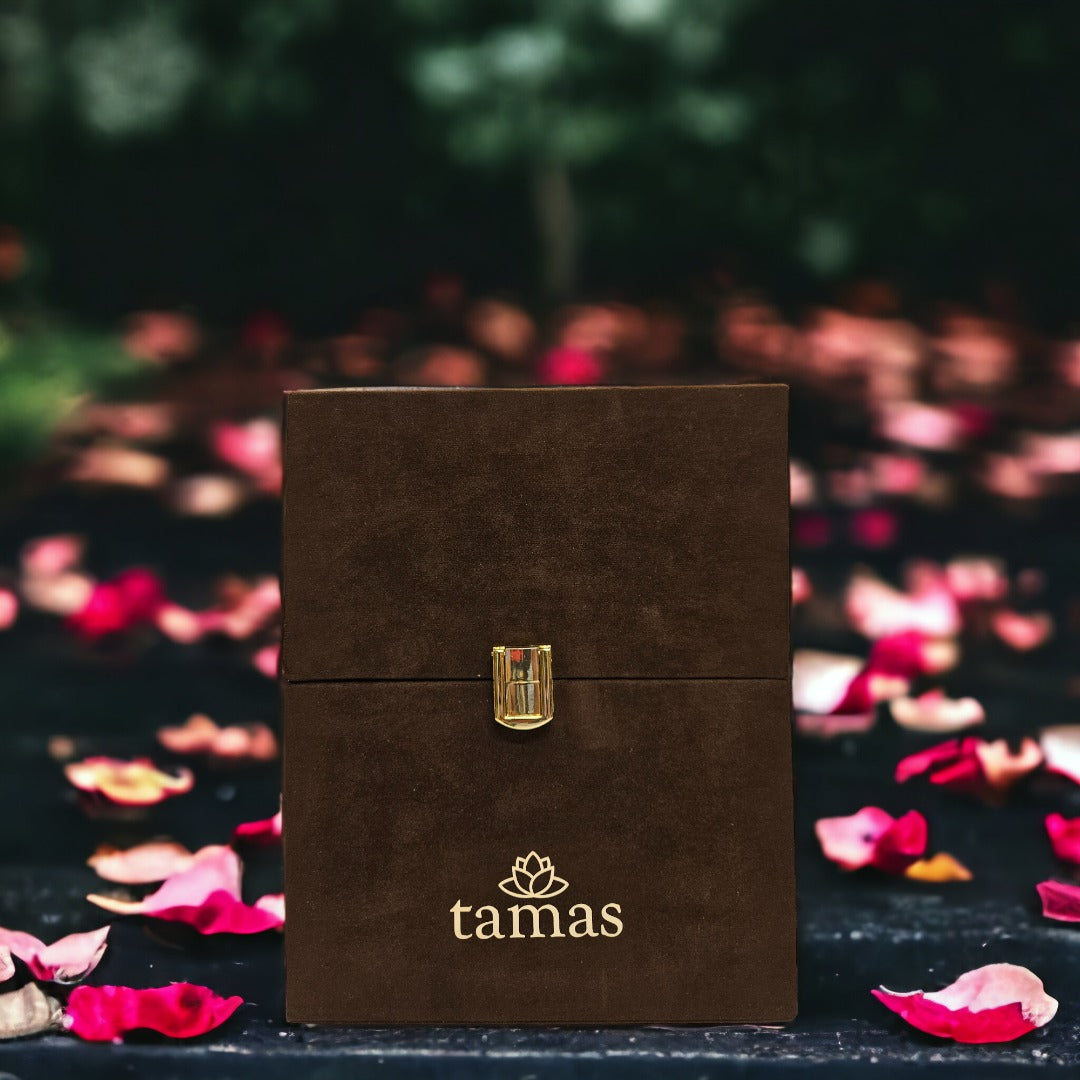 Tamas Brass Saraswati Statue (7 Inches)| Free Luxury Gift box