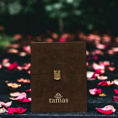 Tamas Brass Saraswati Statue (7 Inches)| Free Luxury Gift box