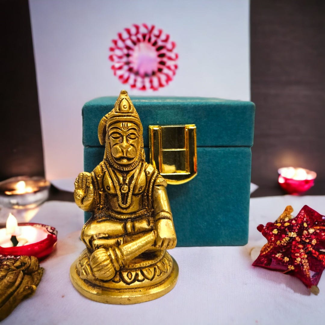 Brass Hanuman Murti