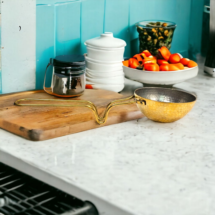 Brass  tadka pan