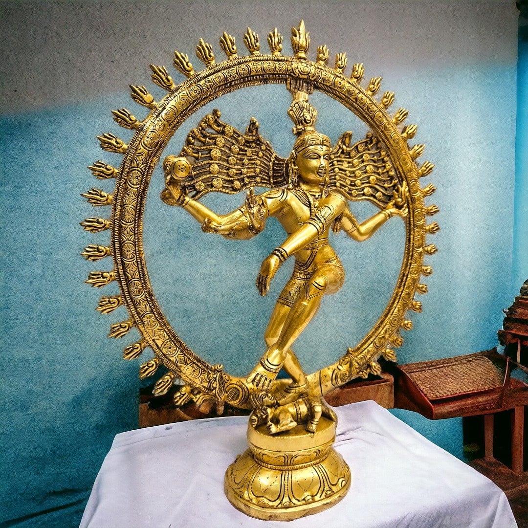 Brass  Shiva  Statue