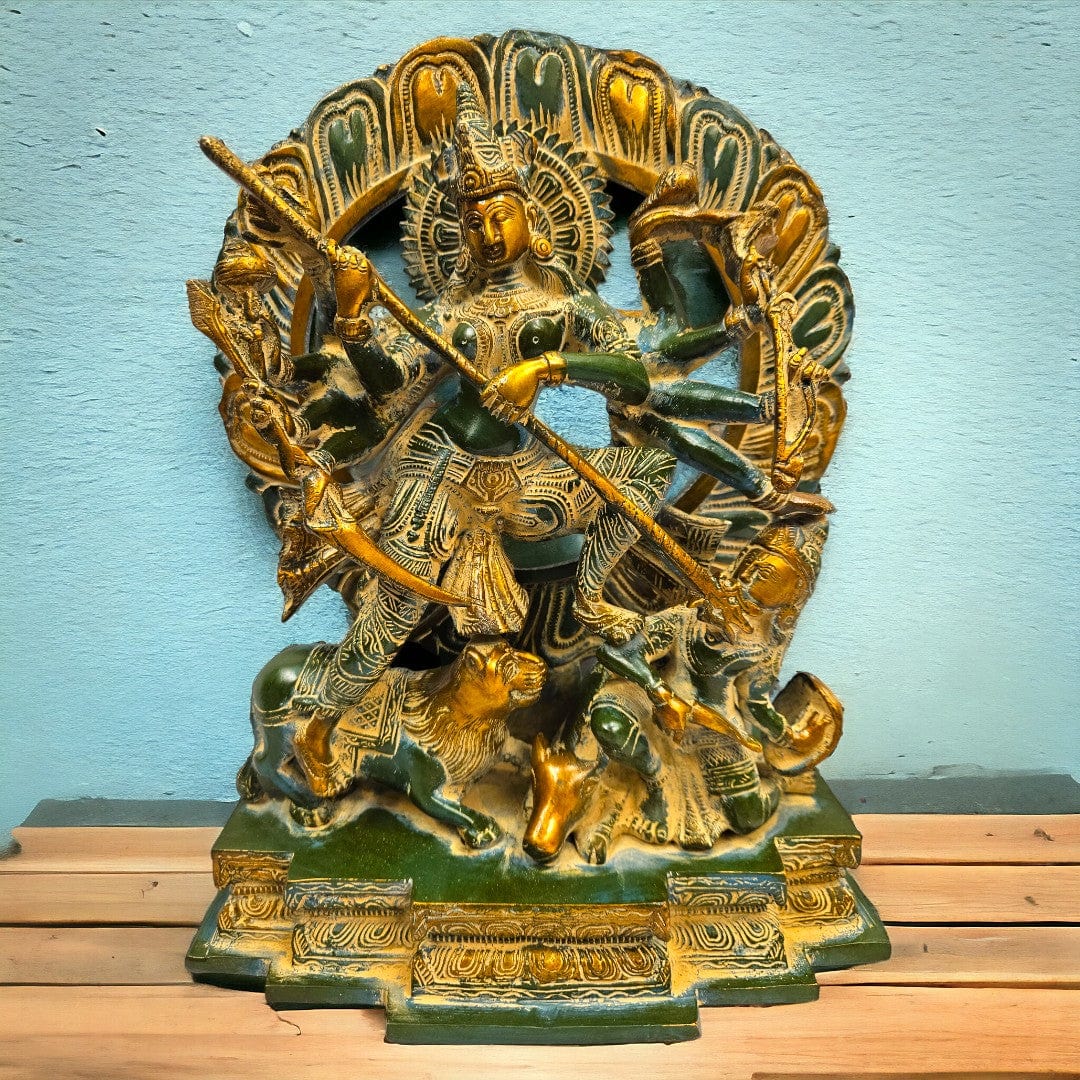 Brass Turquoise Kali Ma