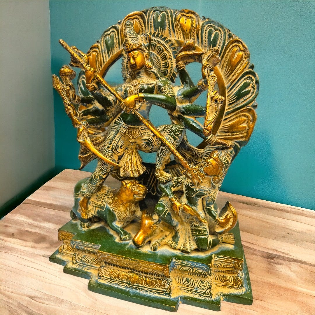 Brass Turquoise Kali Ma