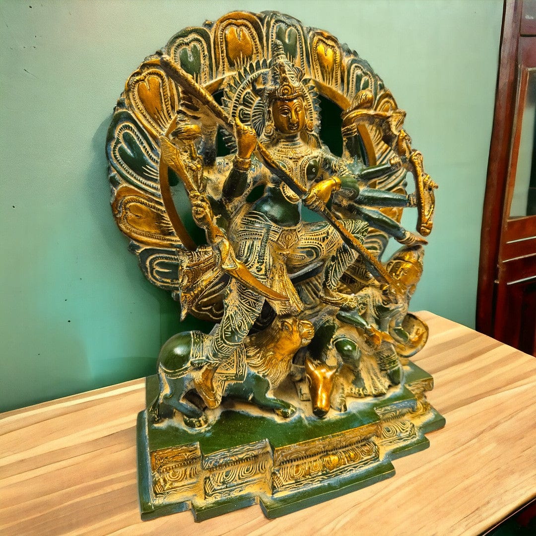 Brass Turquoise Kali Ma
